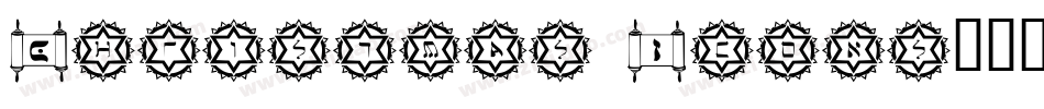 Christmas Icons字体转换